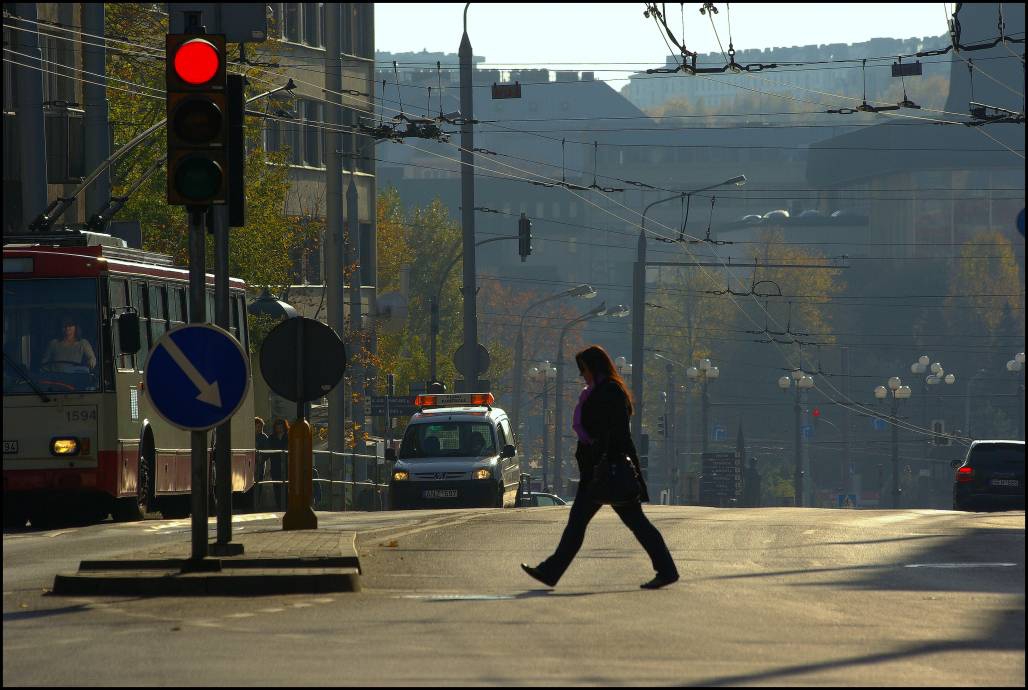 Вильнюс.Утро.