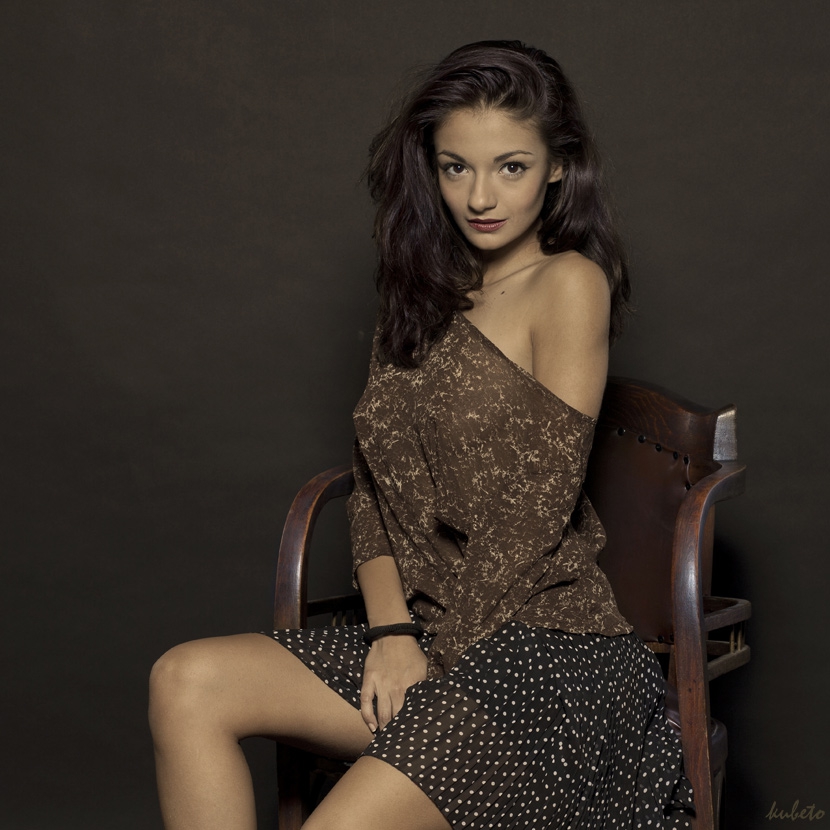 Alexandra and Chair