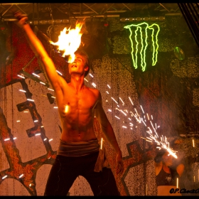 Огнено шоу- Tattoo Fest