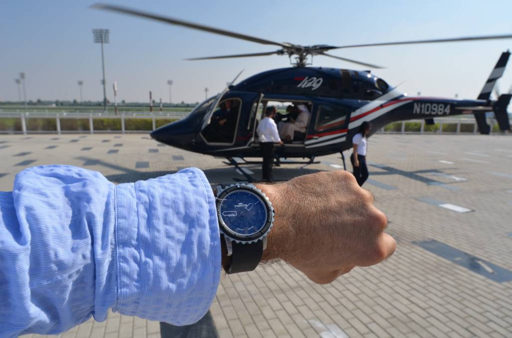 Time to fly over Dubai