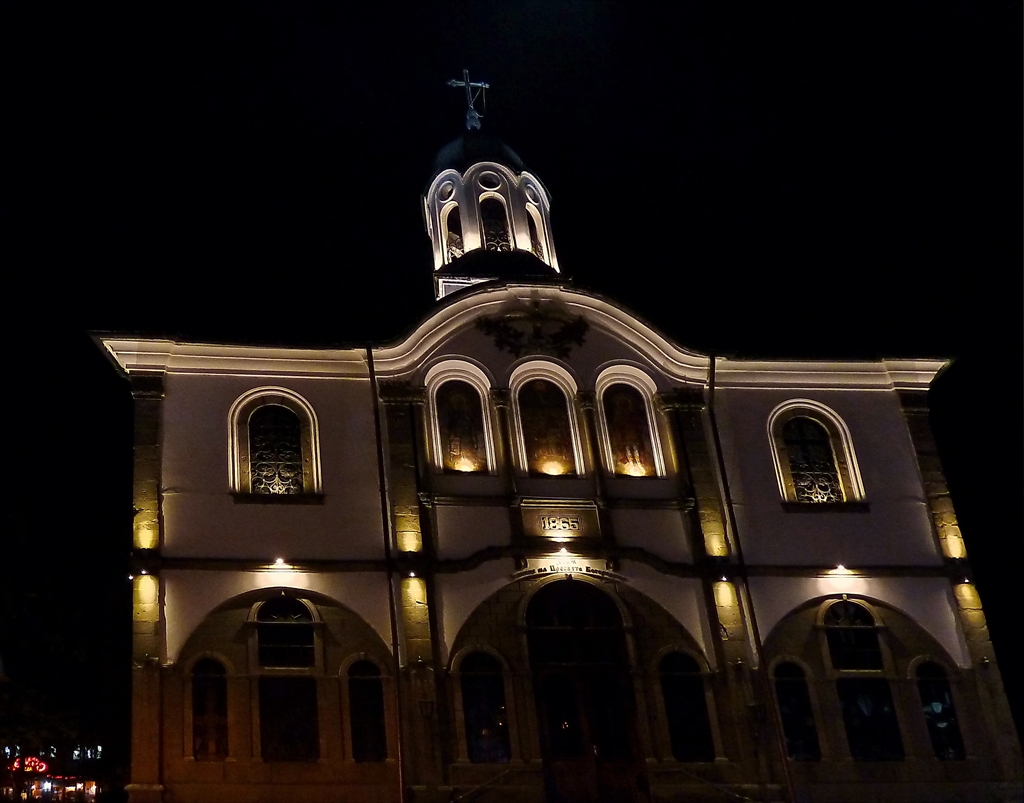 Успение Богородично нощно отпред