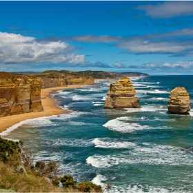 Near Port Campbell, Bass Strait, Tasman sea, Victoria, AUS