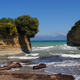 Морето край Палеокастрица