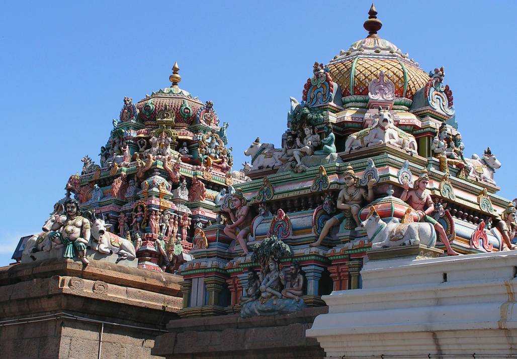Храмът Kapaleeswarar, Chennai, India