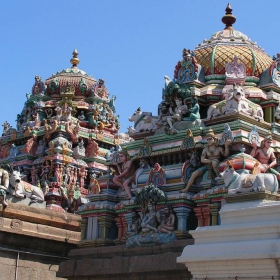 Храмът Kapaleeswarar, Chennai, India