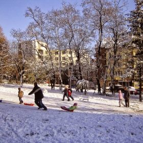 пързалка в София