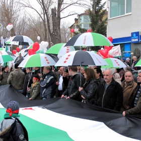 Протестът пред сирийското посолство (1)