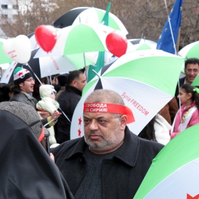 Протестът пред сирийското посолство (2)