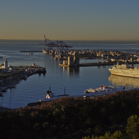 port Malaga,Spain