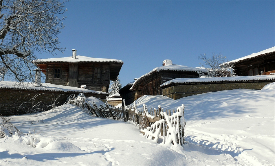 Зима в Жеравна 8