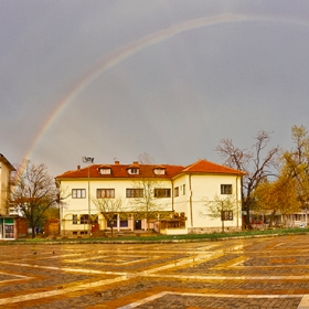 Панорама от гр.Левски