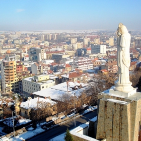 Хасковски символи - обещаният изглед от камбанарията!