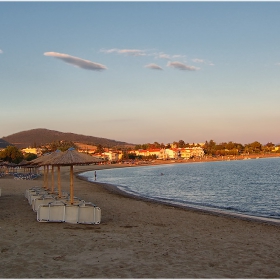 Liotrivi beach окъпан в залезни лъчи!