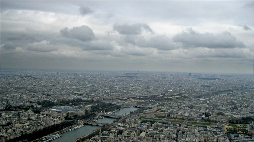 Paris in the rain