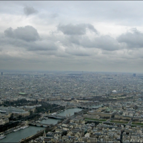 Paris in the rain