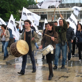 Пловдив - След  дъжда „поникна“ ОPEN STUDENT FEST“ 2012 /1/