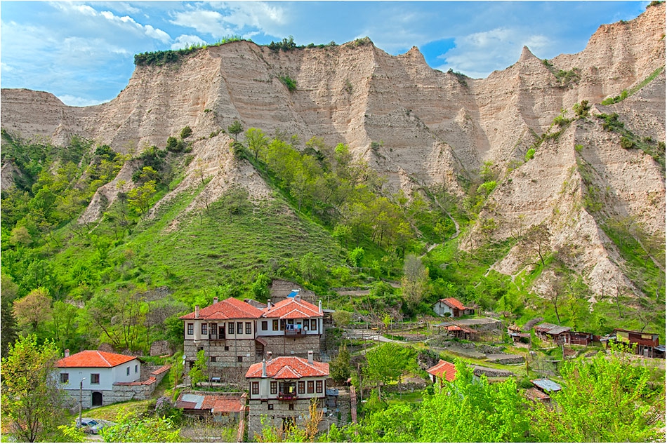 Изглед от Мелник