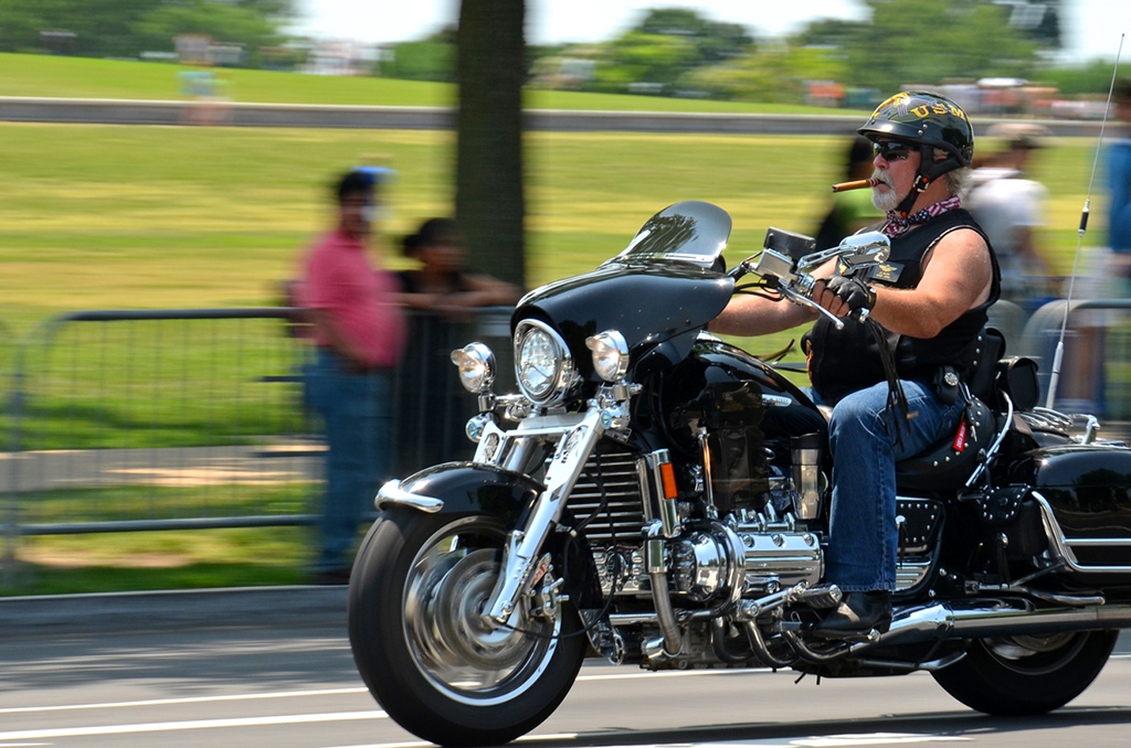 Like a boss! - Rolling Thunder 2012, Washington, DC