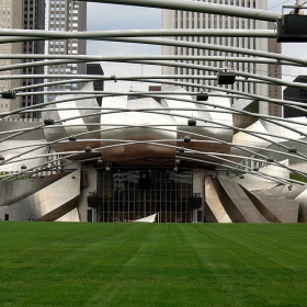 Jay Rritzker Pavilion ( Frank Gehry)