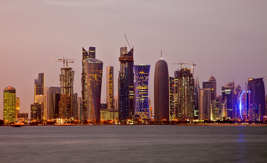Sunset in Doha