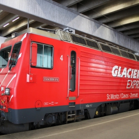 Glacier Express in Zermatt