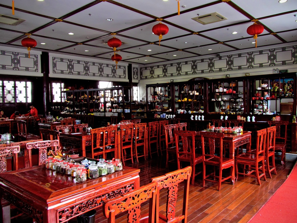China tea restaurant - Шанхай!