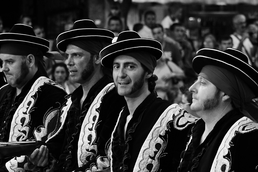 fila de contrabandistas