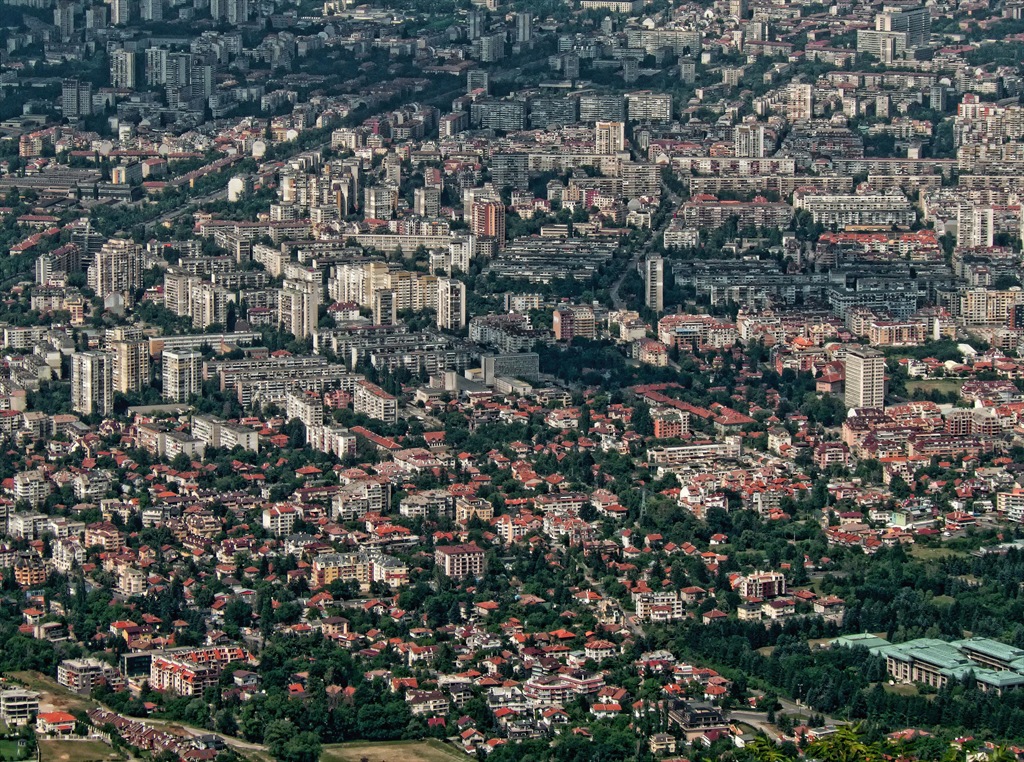 Панорама от лятна София!