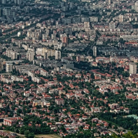 Панорама от лятна София!