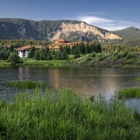 Смолянски езера, поглед към Орфеевите скали