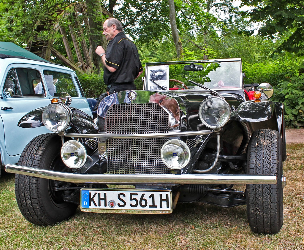 1935-та:  Mercedes Benz 500 K Spezial Roadster