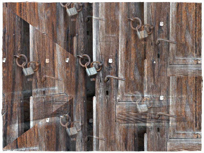Closed door