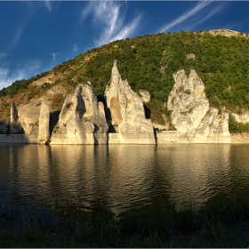 The quaint rocks...