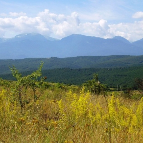 Изглед от село Очуша
