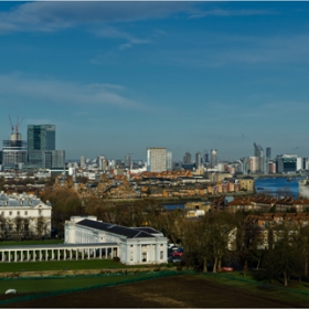 От Greenwich Hill...