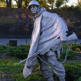 Washington - Korean & Vietnam War Memorials