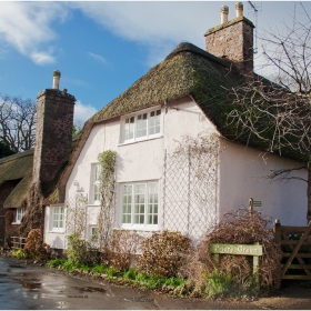 Из село Dunster, Somerset, GB