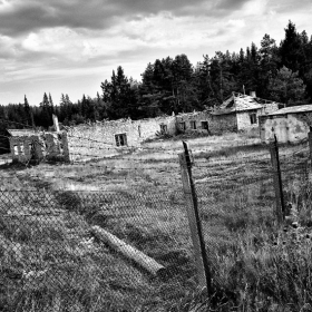 abandoned military buildings