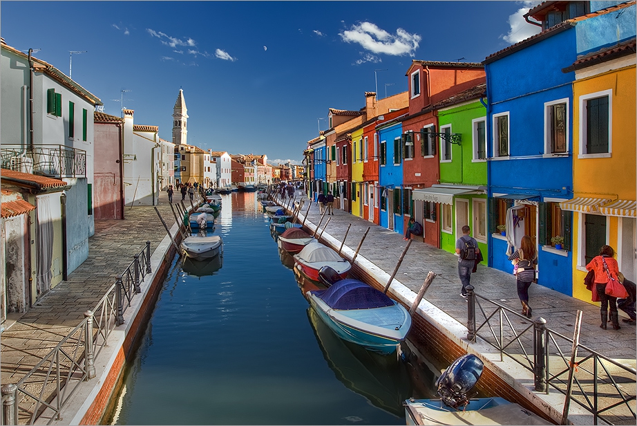 Intorno l'isola di Burano