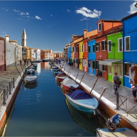 Intorno l'isola di Burano