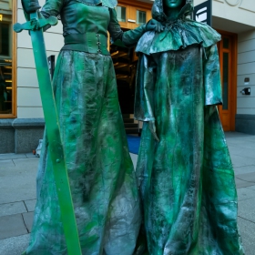 Live Statue, Oslo, Norway