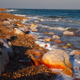 Мъртво море през зимата