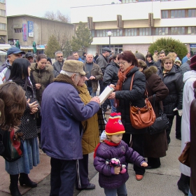 Мирен граждански протест срещу високите цени на тока и монопола на елекроразпределителните дружества в България - Подписката