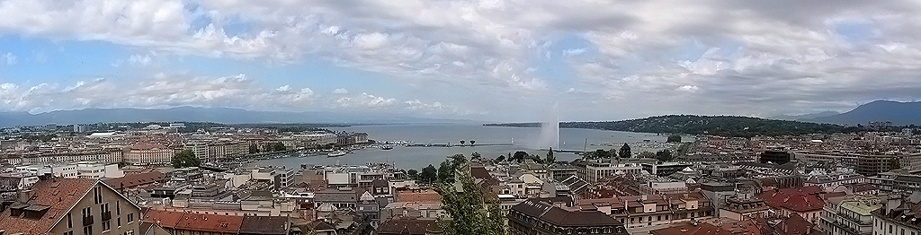 Женева - панорама
