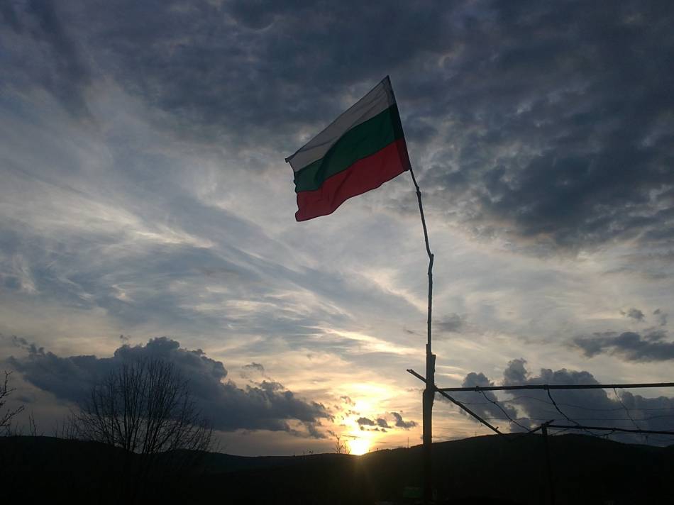 Прекрасен залез над Блгарските земи