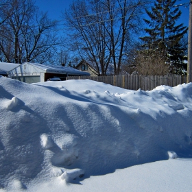 the pursuit of ZEN driveway shoveling