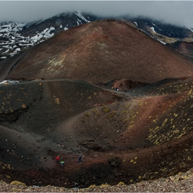 Etna - кратерът Silvestri