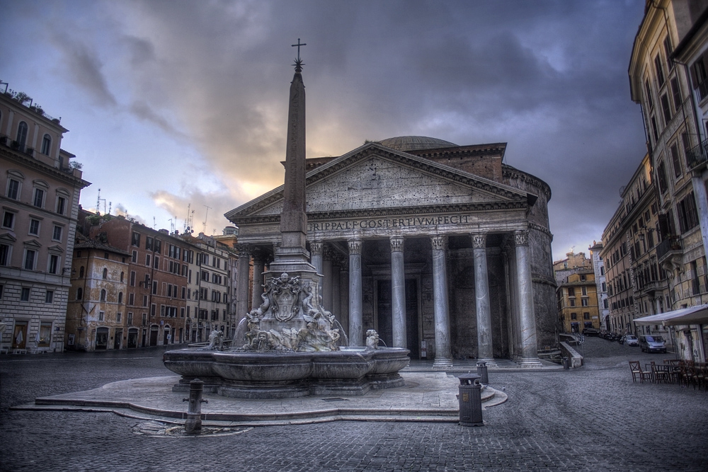 Morning View (Rome, Pantheon)