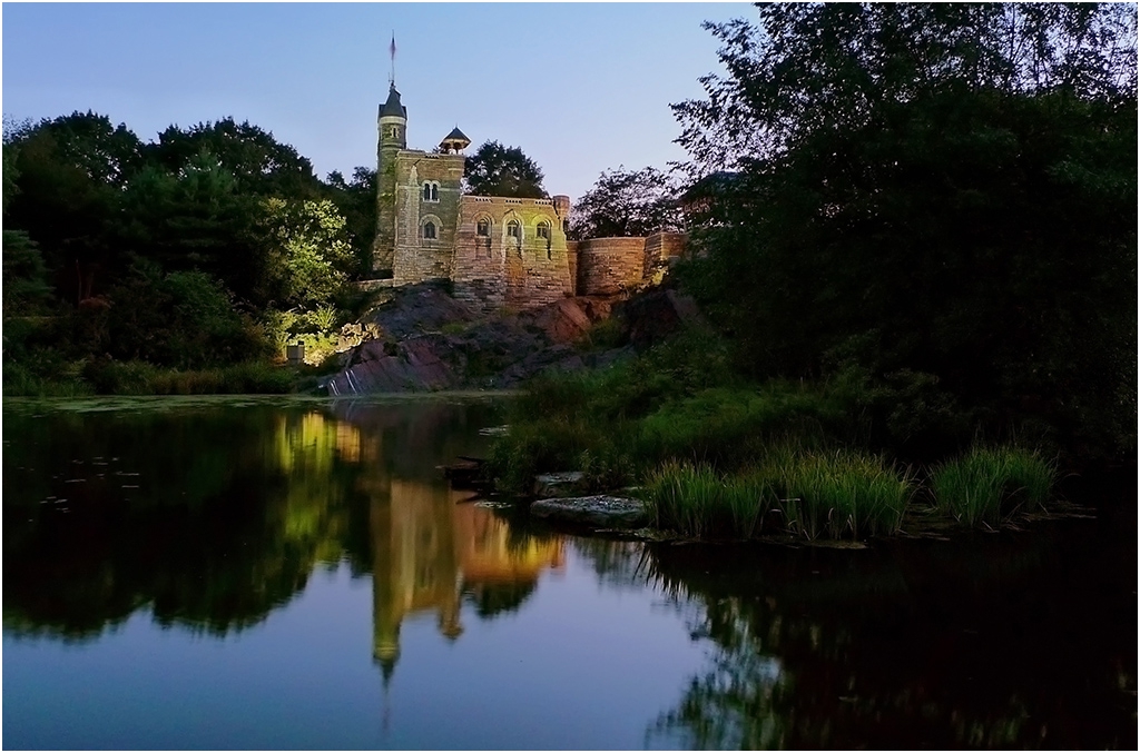 Вечерно, в парка