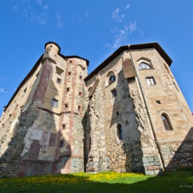 Старият замък в Банска Щявница, Словакия.